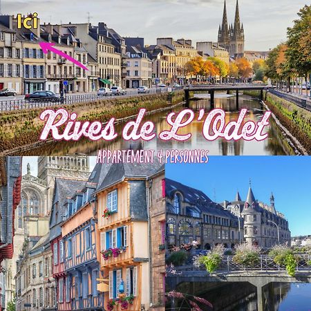 Les Rives De L'Odet, Vue Riviere Apartment Кимпер Екстериор снимка
